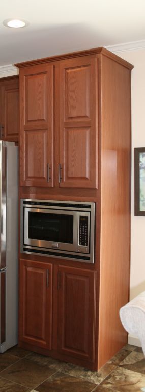 Microwave Pantry | Colony Homes