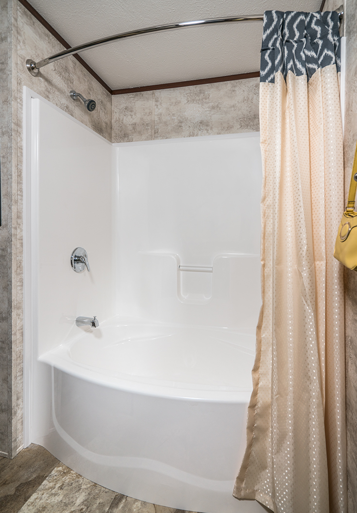 garden tub shower