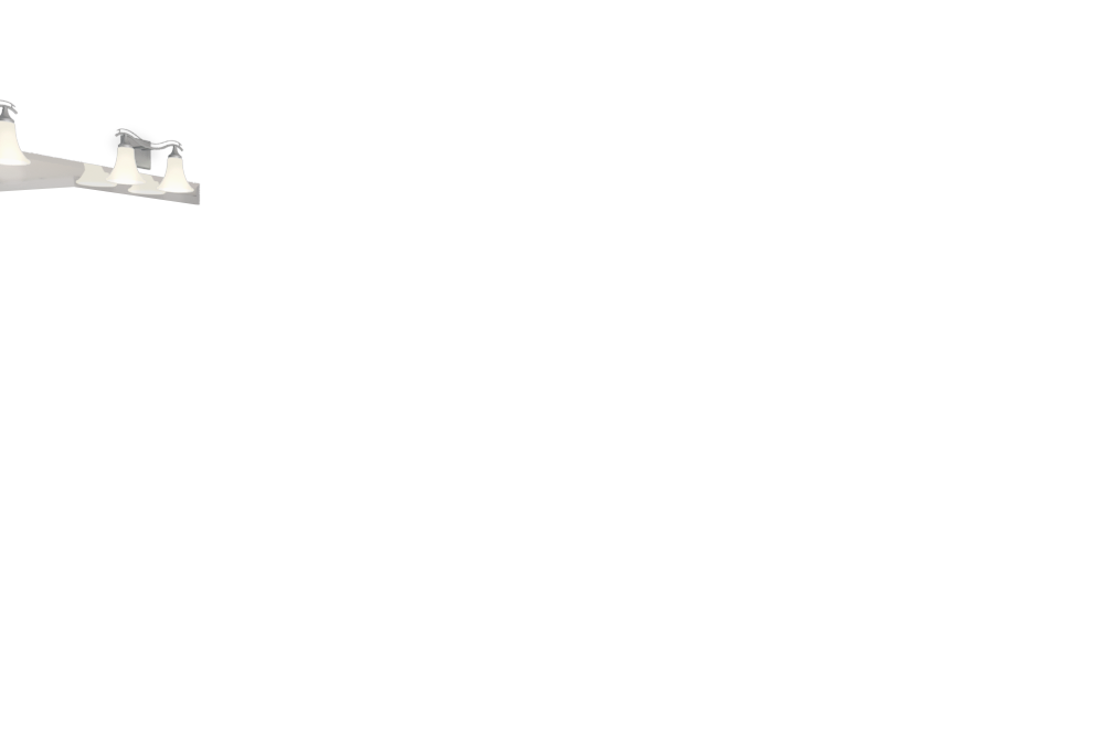 Brush Nickel 2-Light (curve)